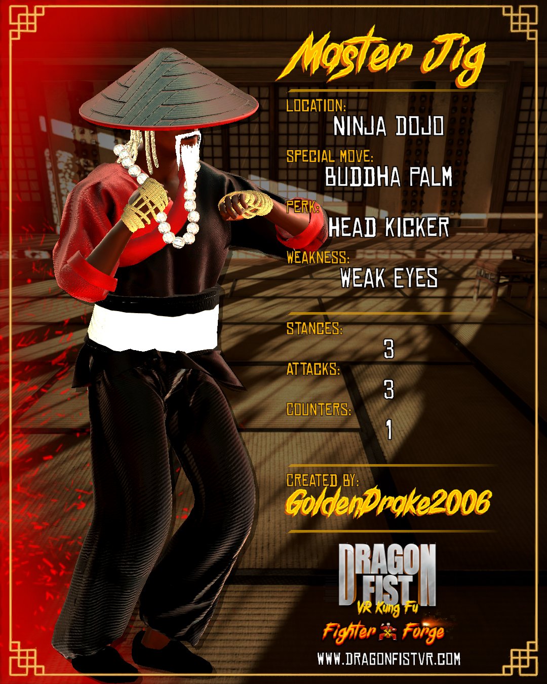 Master Jig - Created By: GoldenDrake2006